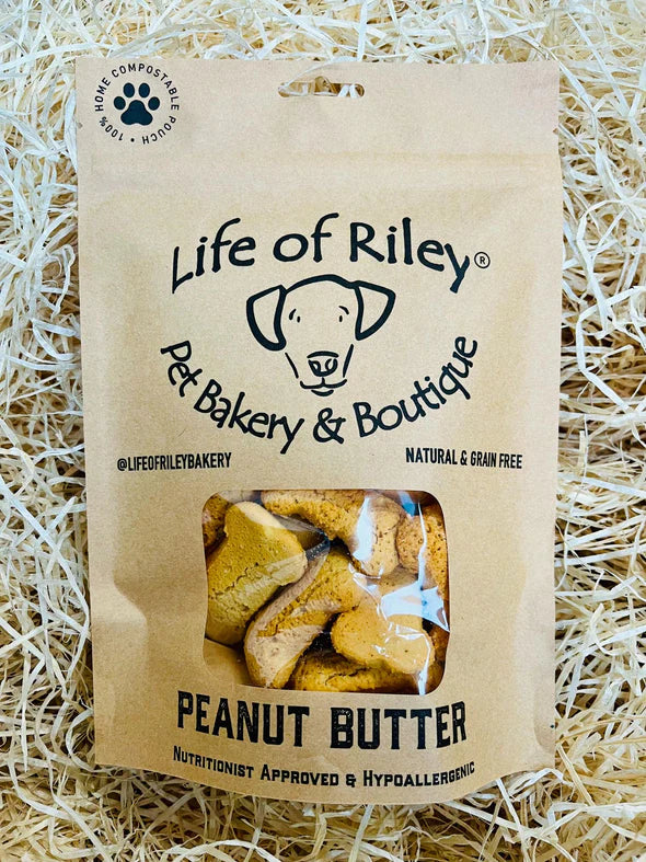 Life Of Riley Peanut Butter Bones 100g