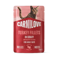Load image into Gallery viewer, Carnilove Cat Pouches Turkey with Valerian 85g
