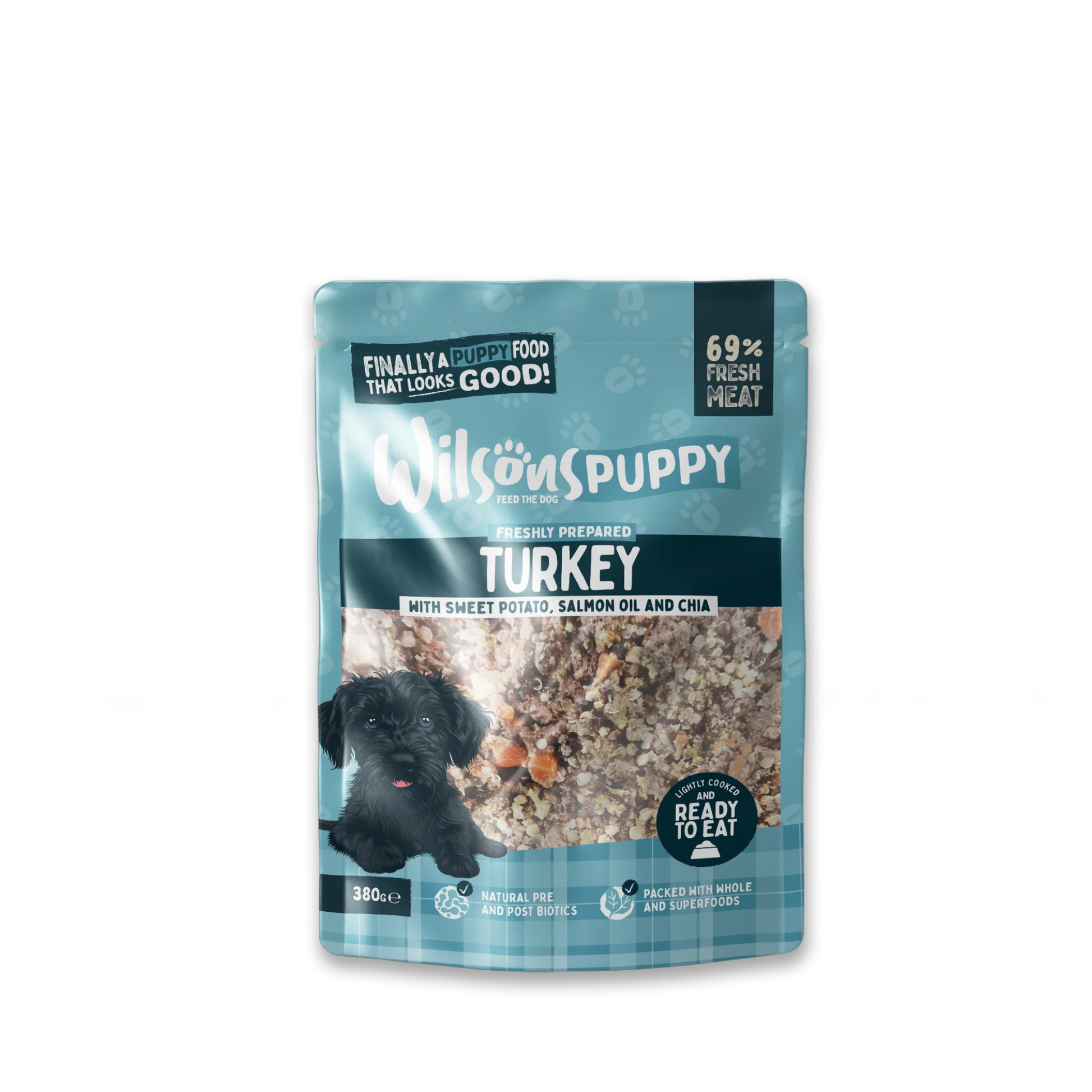 Wilsons Fresh Puppy Turkey Pouch 380g