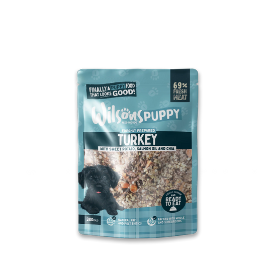 Wilsons Fresh Puppy Turkey Pouch 380g