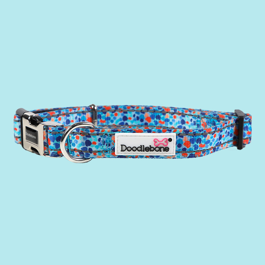 DoodleBone Padded Collar Reef