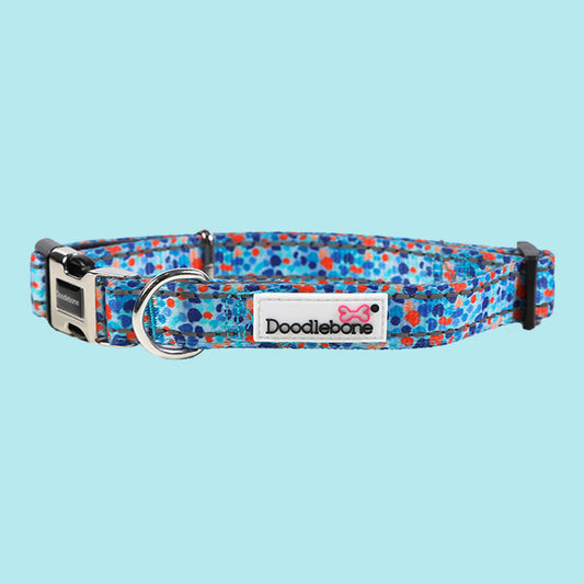 DoodleBone Padded Collar Reef