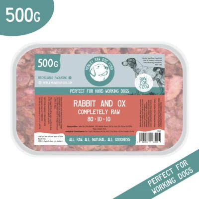 Henley Raw Rabbit and Ox Complete 500g – Grovely Pets