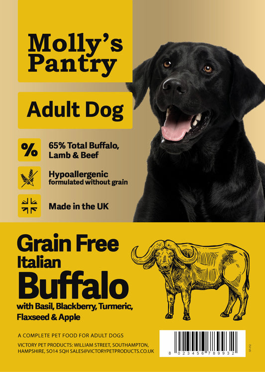 Molly's Pantry 65% Italian Buffalo Kibble