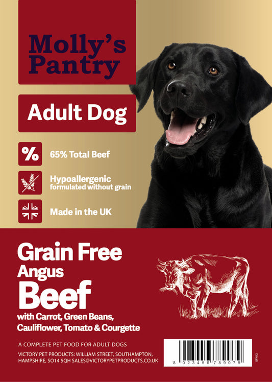 Molly's Pantry 65% Angus Beef Kibble