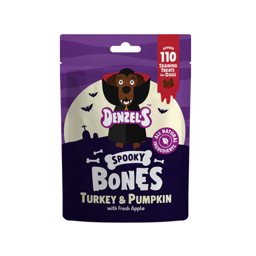 Denzel's Dog Halloween Spooktacular Bones 100g