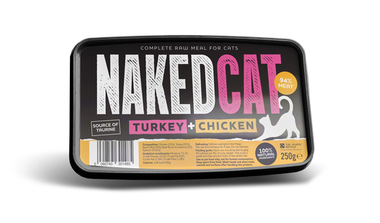 Naked Raw Cat Food Turkey & Chicken