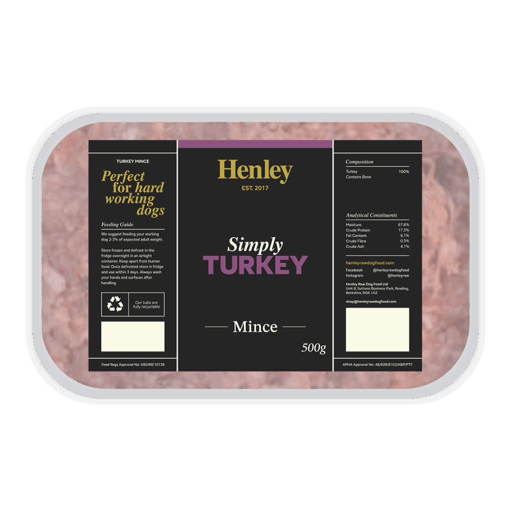 Henley Raw Turkey Mince 500g
