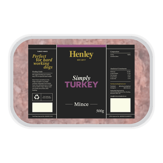 Henley Raw Turkey Mince 500g