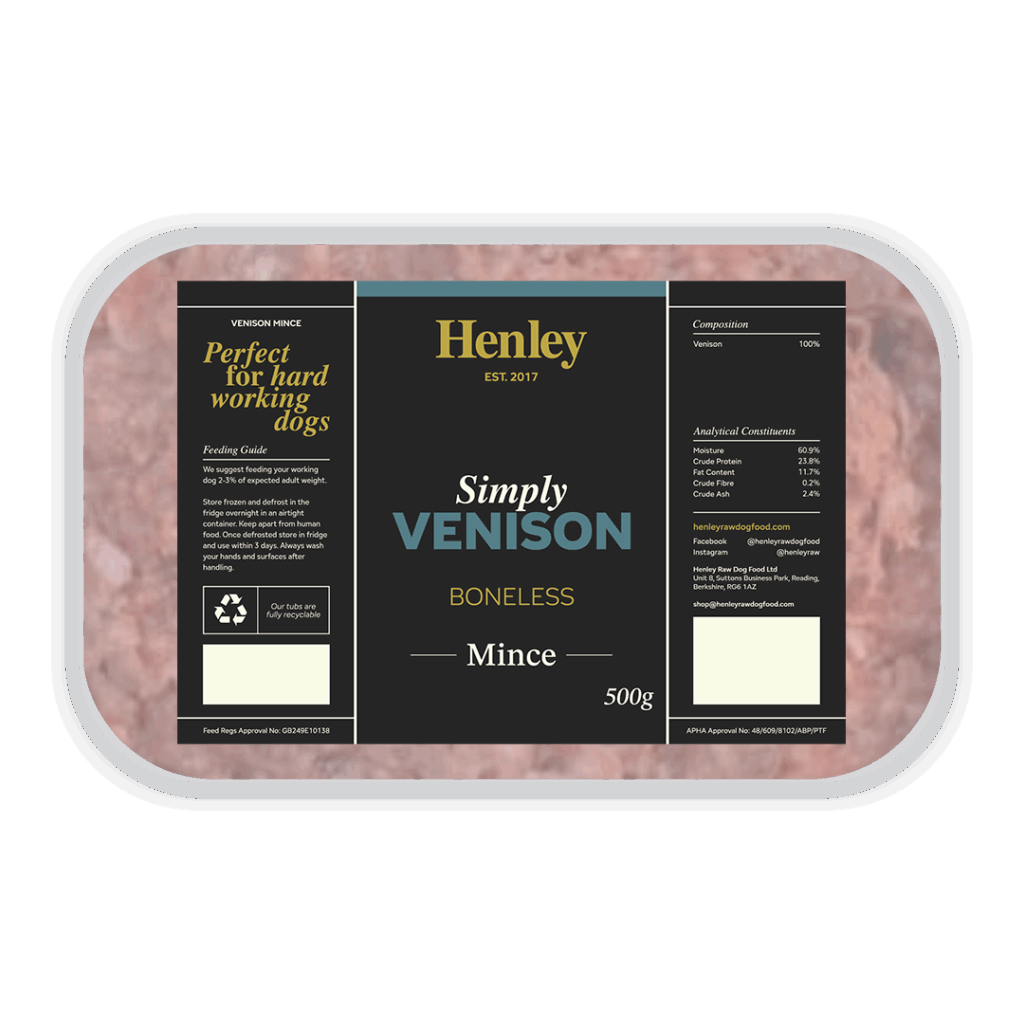 Henley Raw Venison Mince 500g