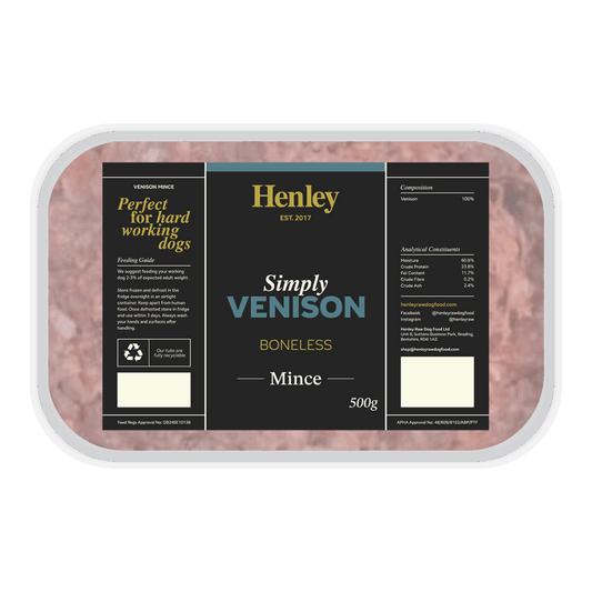 Henley Raw Venison Mince 500g