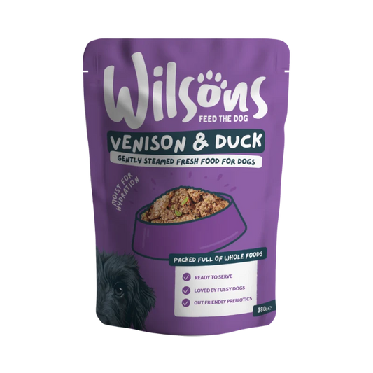 Wilsons Fresh Venison & Duck Pouch 380g