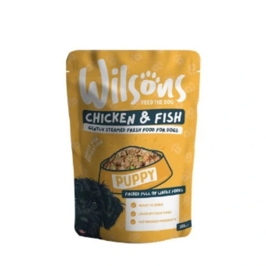 Wilsons Fresh Puppy Chicken & Fish Pouch 380g