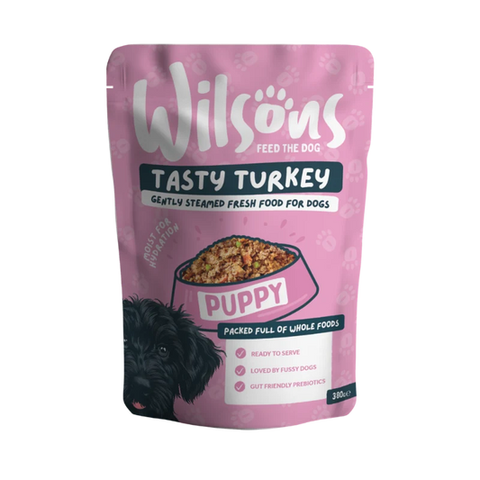 Wilsons Fresh Puppy Turkey Pouch 380g