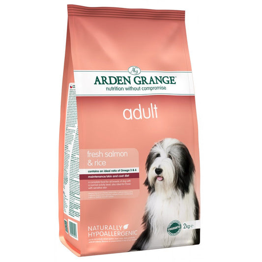 Arden Grange Adult Dog Food Fresh Salmon & Rice