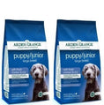 Load image into Gallery viewer, Arden Grange  2 Bag Deal (2 x 12kg) Dry Dog Food Puppy/Junior Large Breed Fresh Chicken & Rice
