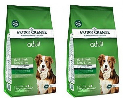 Arden Grange 2 Bag Deal (2 x 12kg) Adult Dog Food Fresh Lamb & Rice