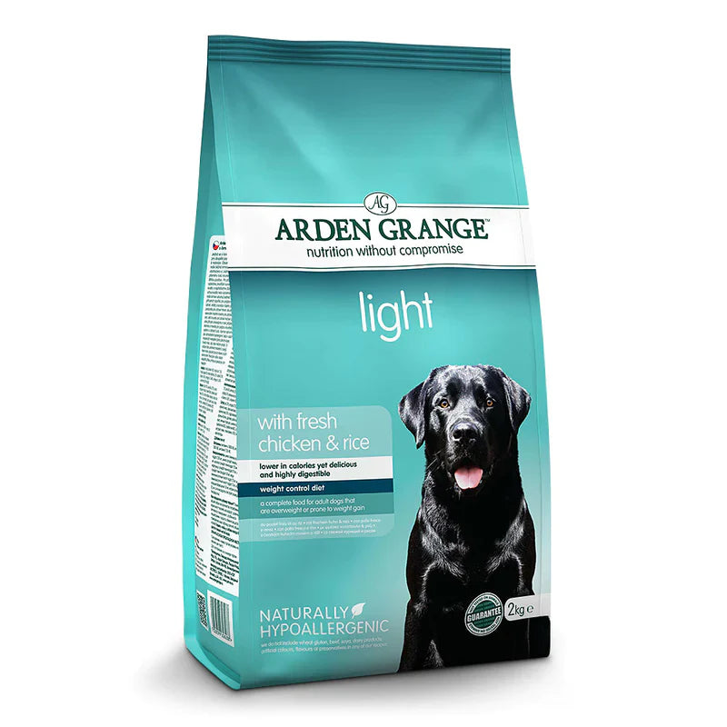 Arden Grange  2 Bag Deal (2 x 12kg) Adult Dog Food Fresh Light Chicken & Rice