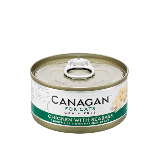 Canagan Wet Food for Cats - Chicken with Seabass