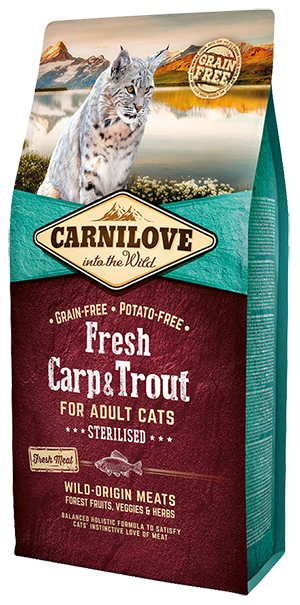 Carnilove Adult Cat - Fresh Carp and Trout