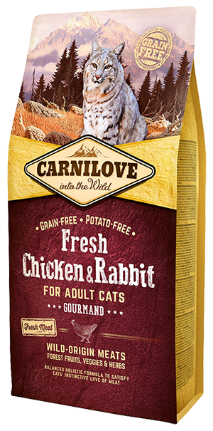 Carnilove Adult Cat - Fresh Chicken and Rabbit