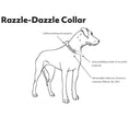 Load image into Gallery viewer, Hurtta Razzle Dazzle Collar Beetroot
