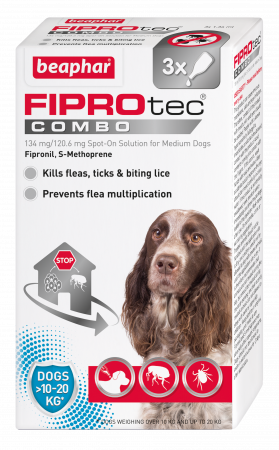 Beaphar FIPROtec COMBO Flea and Tick for Dogs