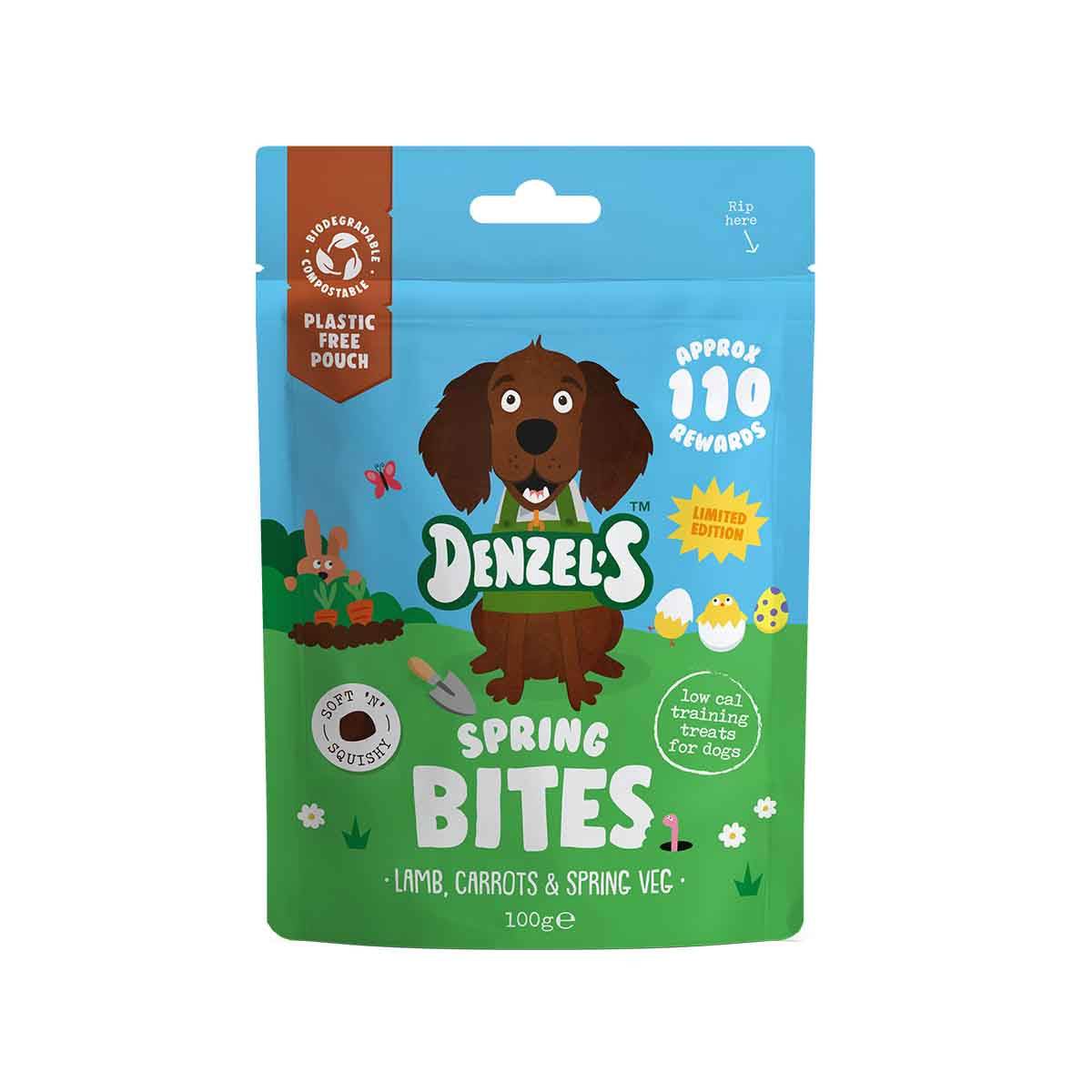 Denzel's Springtime Bites Lamb & Veg 100g