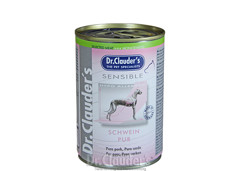 Dr Clauders Selected Meat Sensible Pure Pork 400g – Grovely Pets