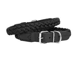 Earthbound Braided Nylon Leather Collar