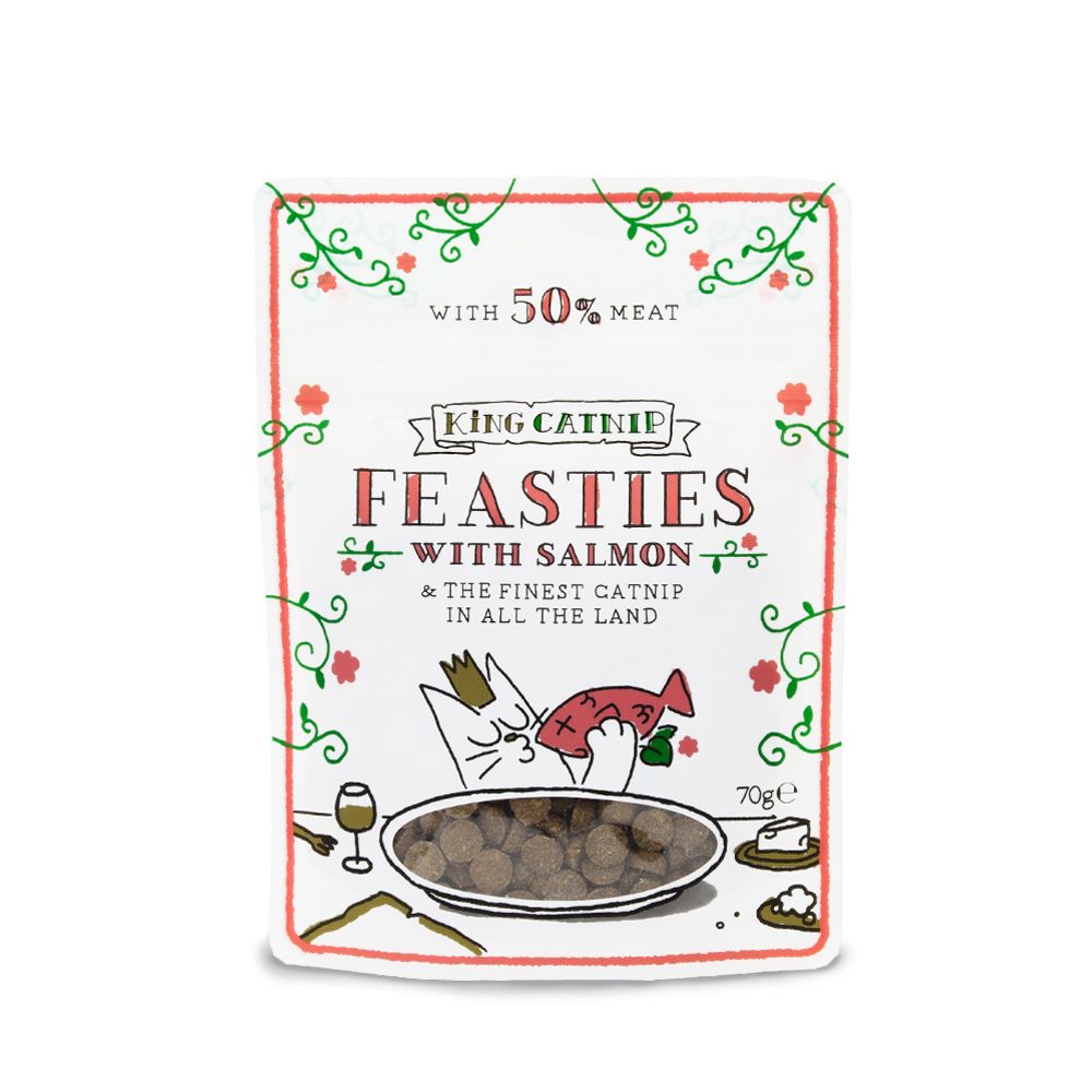 King Catnip Feasties Salmon Treats