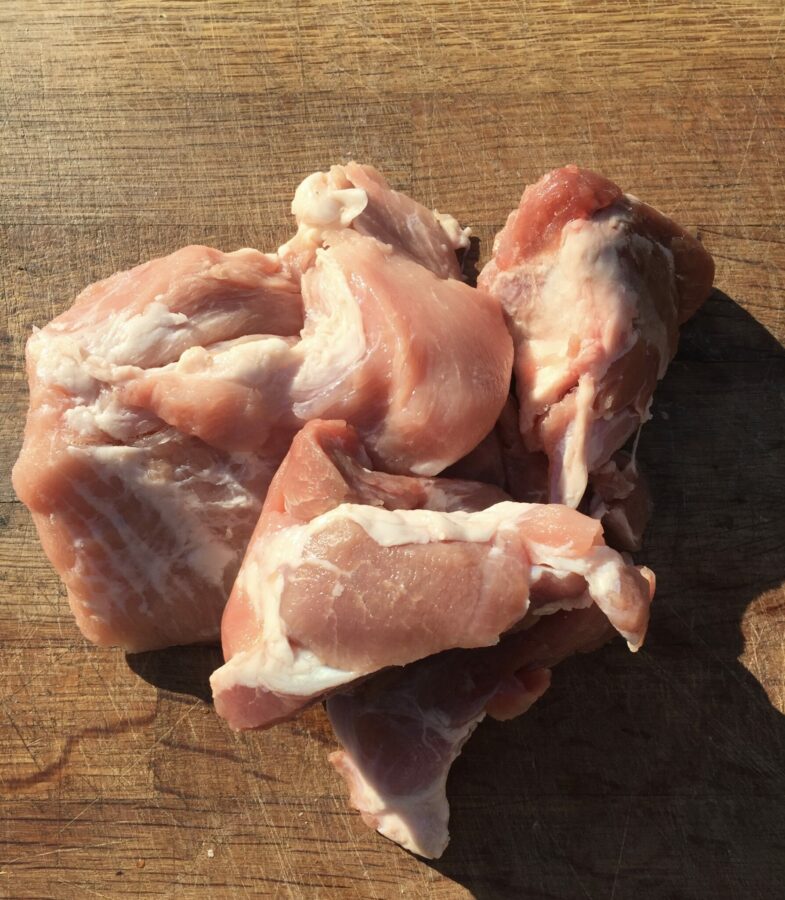 Henley Raw Pork Chunks 1kg