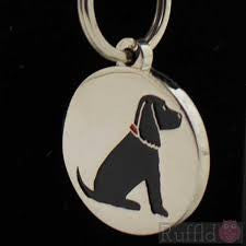 Sweet William ID Tag - Cocker Spaniel Black