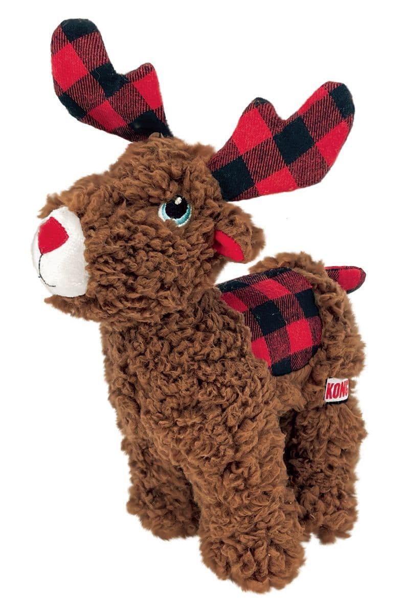 Kong Christmas Sherps Reindeer Dog Toy