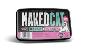 Naked Raw Cat Food Rabbit & Turkey