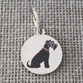 Load image into Gallery viewer, Sweet William ID Tag - Schnauzer
