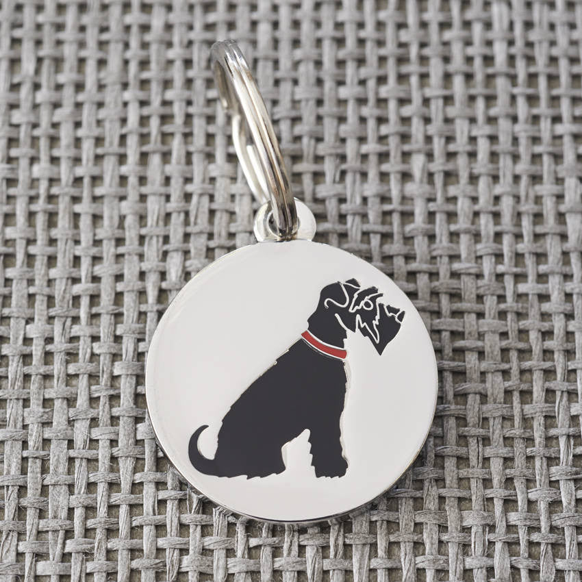 Sweet William ID Tag - Schnauzer