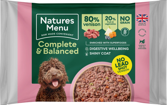 Natures Menu Raw Complete Venison 500g