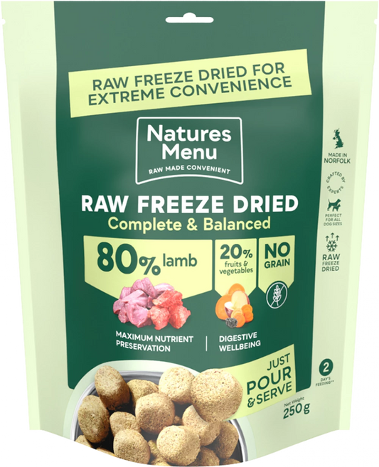 Natures Menu Freeze Dried Lamb