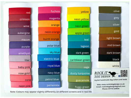 Rock It Dog Biothane Collar