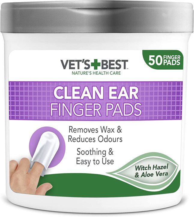 Vets Best Clean Ear Finger Pads