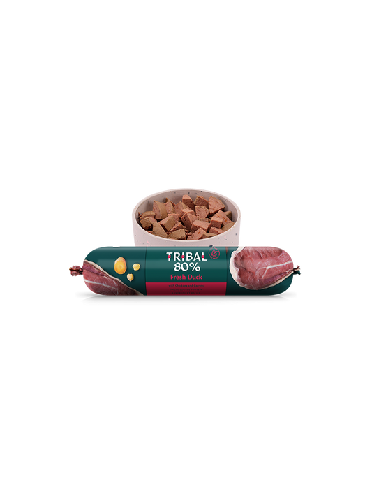 Tribal 80% Meat Gourmet Sausage Duck 750g