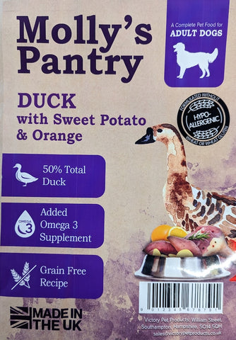 Molly's Pantry 50% Duck with Orange Kibble